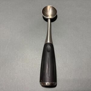 Starbucks Coffee Espresso Scoop Metal 2 Tbsp Heavy Duty Rubber Handle Presser